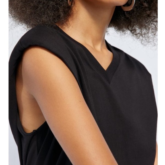 NWT Babaton Shoulder Pad Shirt XXS - Picture 2 of 11